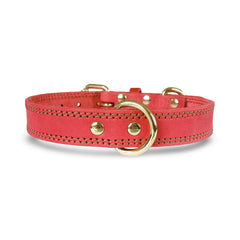 Premium Full-Grain Genuine Leather Dog Leash, Heavy-Duty Handmade Pet Walking Lead