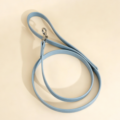 Premium Full‑Grain Genuine Leather Dog Leash, Hand‑made Heavy‑Duty Pet Walking Lead
